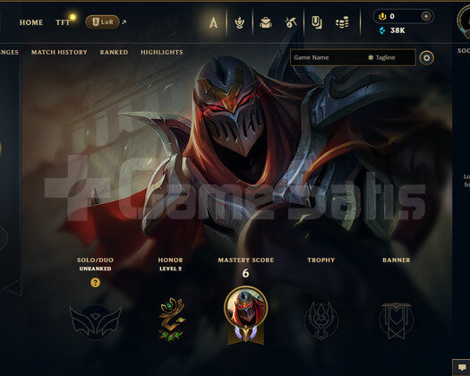 EUW YÜKSEK MMR DERECELİ HAZIR 30LVL UNRANKED