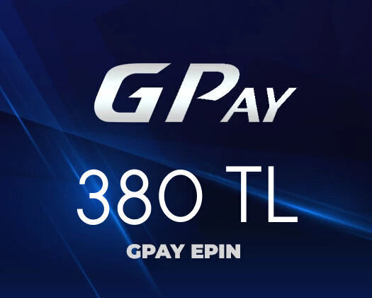 380 TL G Pay Epin