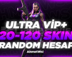ULTRAVIP+ 20-120 SKİN RANDOM HESAP