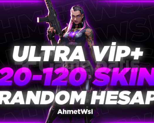 ULTRAVIP+ 20-120 SKİN RANDOM HESAP