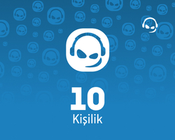 Teamspeak 3 - 10 Kişilik