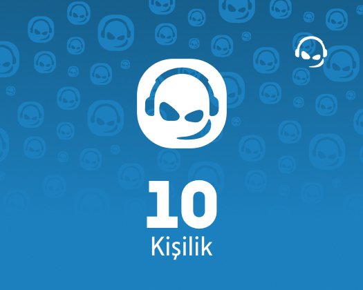 Teamspeak 3 - 10 Kişilik