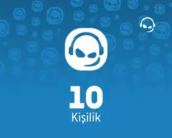 Teamspeak 3 - 10 Kişilik