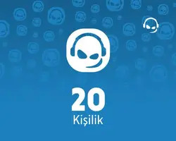 Teamspeak 3 - 20 Kişilik