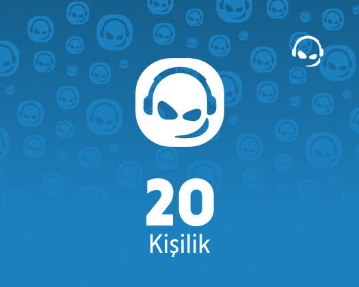Teamspeak 3 - 20 Kişilik