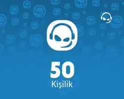 Teamspeak 3 - 50 Kişilik