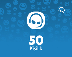 Teamspeak 3 - 50 Kişilik