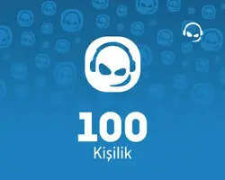 Teamspeak 3 - 100 Kişilik
