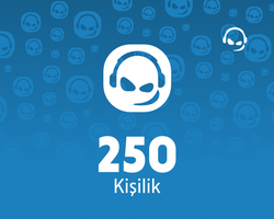 Teamspeak 3 - 250 Kişilik