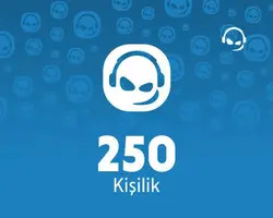 Teamspeak 3 - 250 Kişilik
