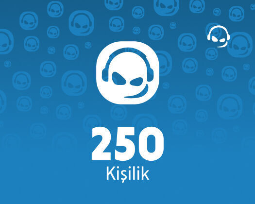 Teamspeak 3 - 250 Kişilik