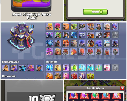 CLASH TH 15 MAX | 213 SEVİYE