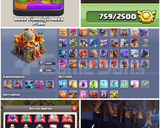 CLASH TH 16 MAX | 241 SEVİYE