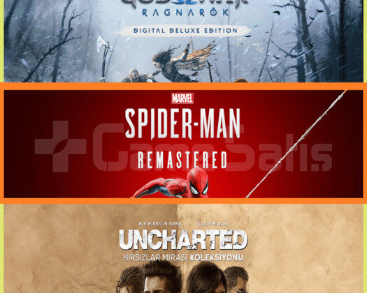 Ragnarök + Spider Remastered + Uncharted