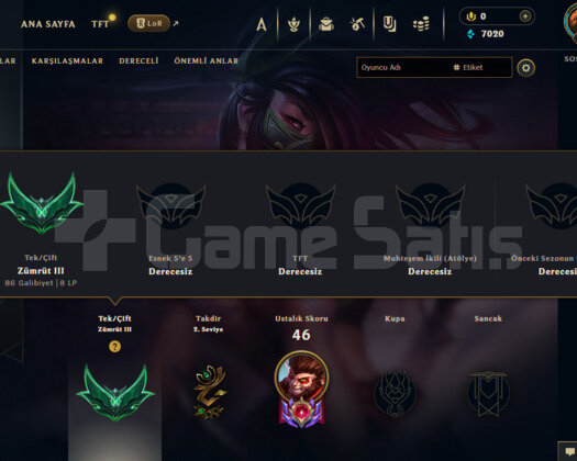 EUW EMERALD 3/61WR/TAKDİR2/7K MAVİ ÖZ