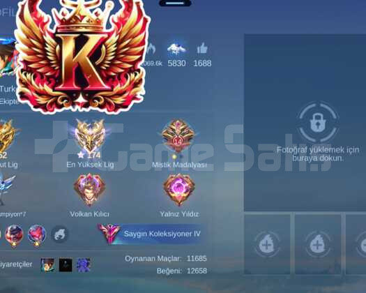 RANK ORANLI YÜKSEK YILDIZLI 350 SKİN HESAP