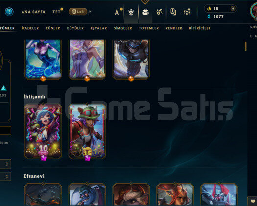 635 LEVEL / 187 SKİN / FUL HERO +MAİL +6400 SATIŞ