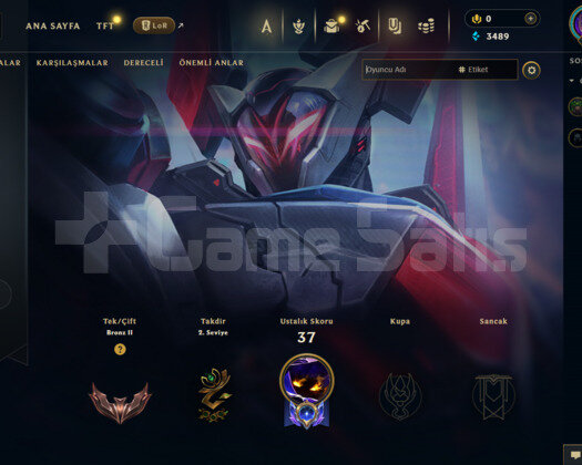 EUW 36LEVEL HANDMADE MAİLLİ FRESH 3 SKİNLİ HESAP!!