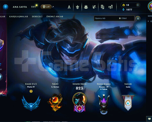 TR 635 LVL !  187 SKİN  FULL HERO + MAİL