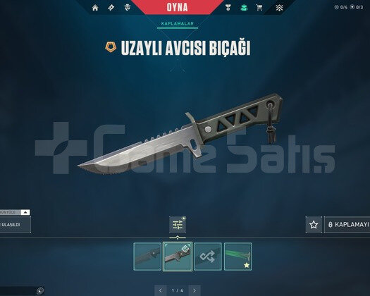 UZAYLI AVCISI BIÇAKLI 5 VANDALLI DOLU MAINLIK ACC!