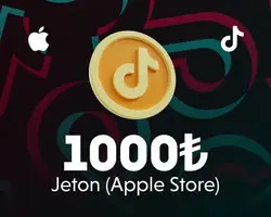 TikTok Jeton 1000 TL Apple Store