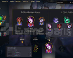 31K MAVİ ÖZ 71 LVL S14 EMERALD 173K MORGANA