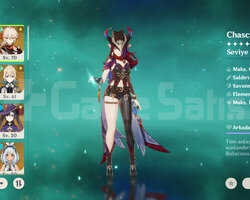 Ar56 | C2 Raiden Kazuha Navia Nahida Furina | 21x5