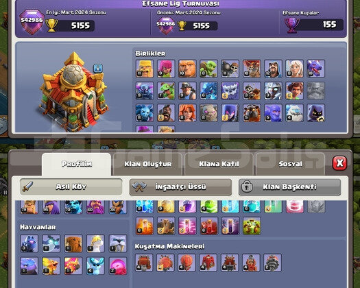 TH 16 EFSANE DEMİRCİLİ SAĞLAM HERO MÜKEMMEL HESAP