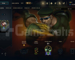 TR BANSIZ 17.9K MAVİ ÖZ 36 LVL LOL HESABI