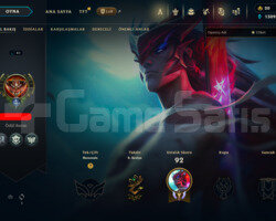 TR HANDMADE UNRANKED 10 MAÇ BANSIZ 8 SKIN HESAP