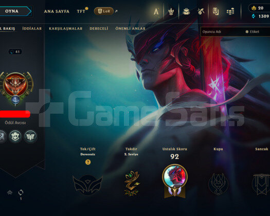 TR HANDMADE UNRANKED 10 MAÇ BANSIZ 8 SKIN HESAP