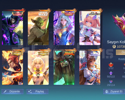 Mid main hesap