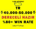 TR DERECELİ HAZIR UNRANKED HESAP HIGH MMR