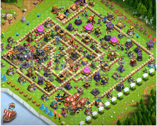 CLASH TH 17 | 237 SEVİYE