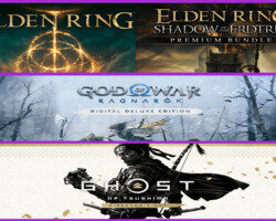 Elden Ring + Ragnarök + Ghost of Tsushima