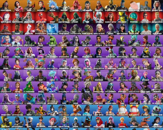 194 SKIN 207 ÇANTA EFSANE DOLU MAİLLİ HESAP