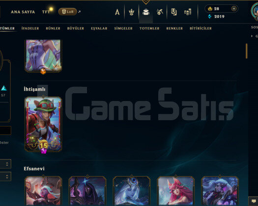 387 LEVEL / 108 SKİN / 155 HERO +MAİL +6400 SATIŞ