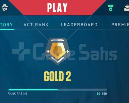 YÜCELİK UĞURLUKLU - GOLD 2 VALORANT HESAP