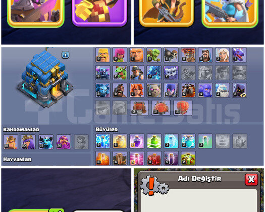 CLASH TH 12 MAX + MAX | 140 SEVİYE
