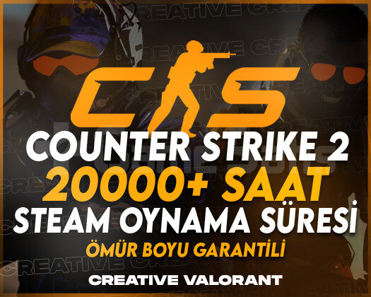 CS2 | 20000+ Saat | Faceit Hazır + Garanti