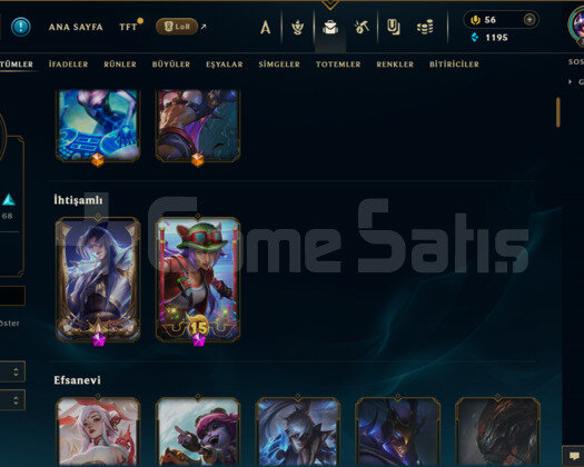 380 LEVEL / 132 SKİN / 106 HERO +MAİL +6500 SATIŞ