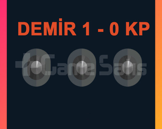 DEMİR 1 - 0 KP DÜŞÜK RANK VALORANT HESAP