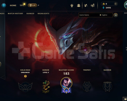 TR Unranked | 11 Kostüm - 55 Hero | LoL Hesap