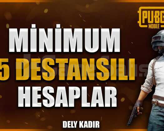 +5 DESTANSI GÖSTERİŞ GARANTİLİ RANDOM HESAP