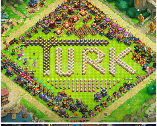 CLASH TH 17 MAX | 243 SEVİYE