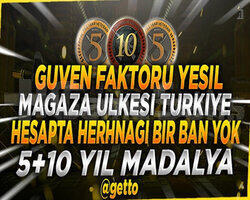 10 + 5 YIL TECRÜBE JETONLU MAĞAZA TR CS2 DİGİT ACC