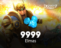 Lords Mobile 9999 Elmas