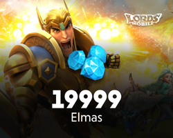 Lords Mobile 19999 Elmas