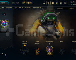 EUW 2009 KURULUM KRAL RAMMUS 30 LVL RARE HESAP