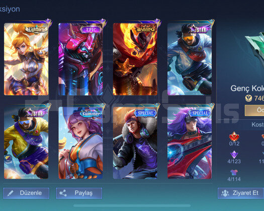 SMURF HESAP MAKS RANK 50 YILDIZ ZAFER